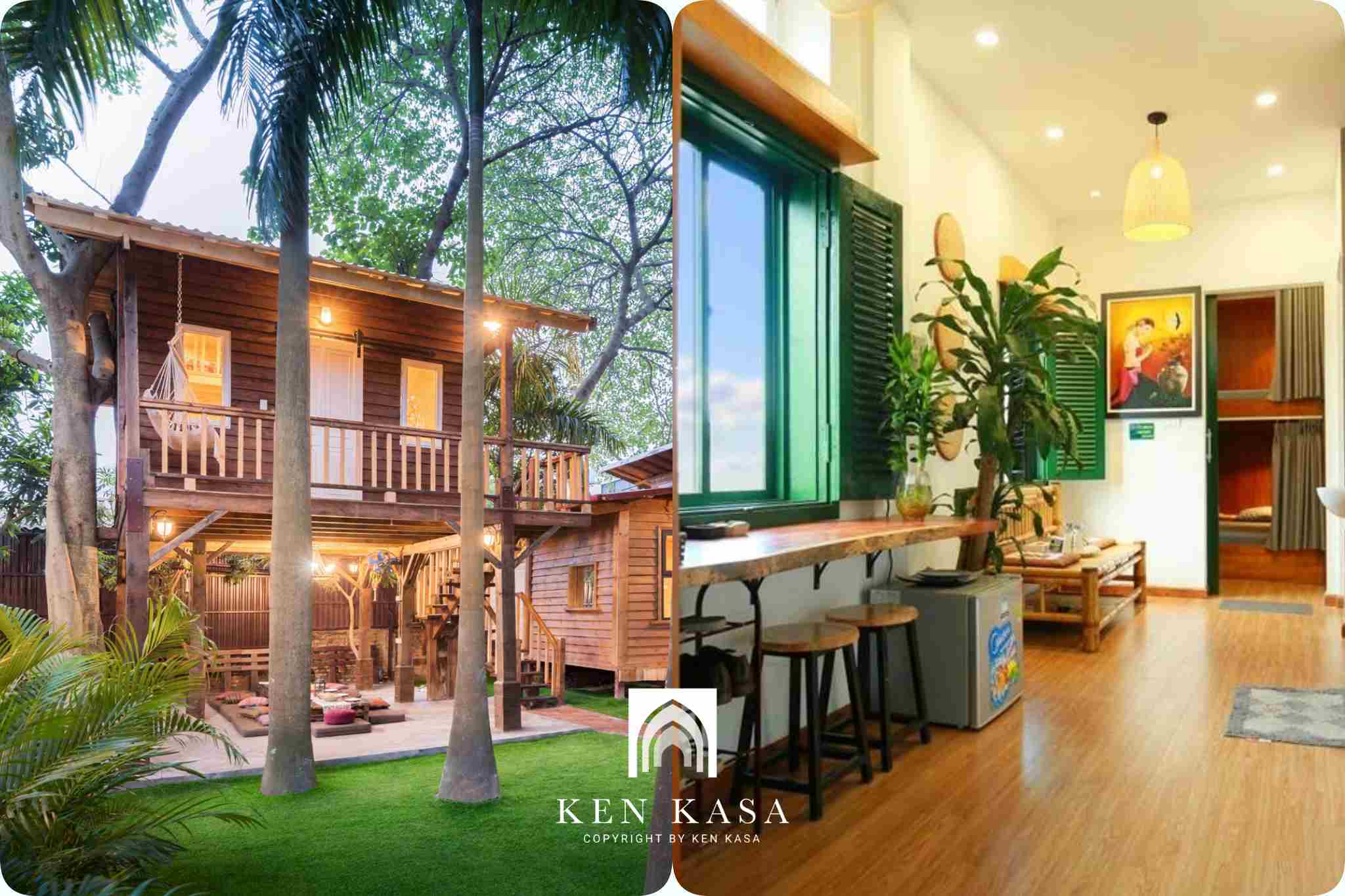 Góc nhìn chinh diện từ homestay trong ngõ nhỏ 